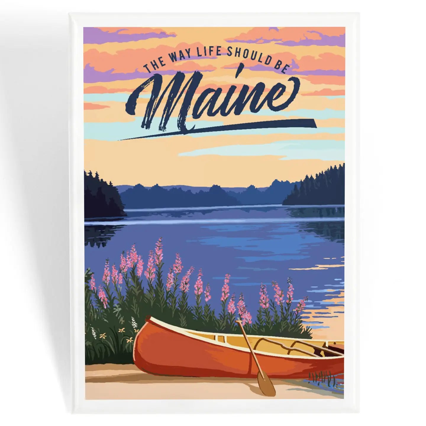 Canoe Magnet