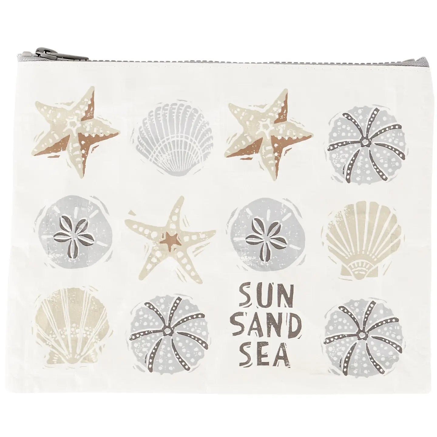 Sun Sand Sea Zipper Pouch