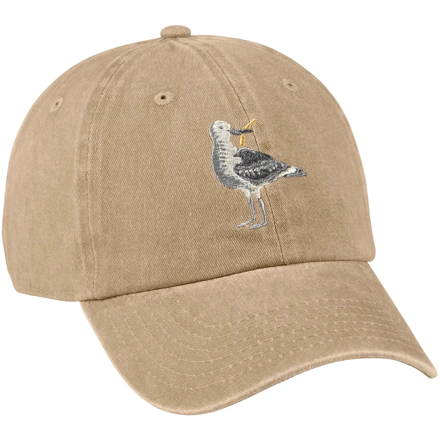 Bird with A Fry Baseball Cap