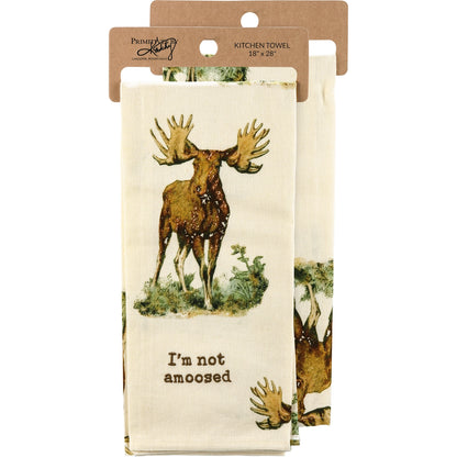 I'm Not Amoosed Kitchen Towel