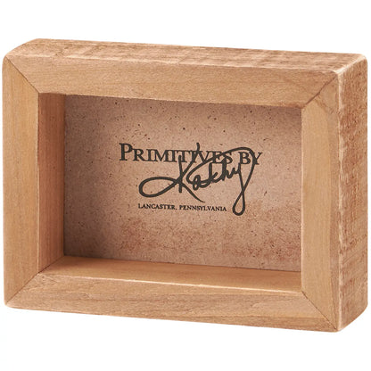 Coolest Grandma Box Sign Mini (Very Small Sign)