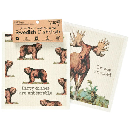Amoosed Swedish Dishcloth Set