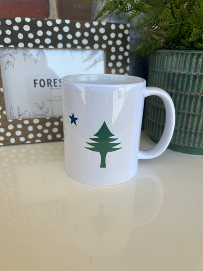 1901 Maine Flag Mug