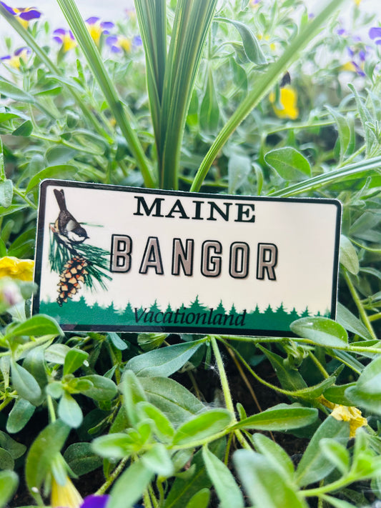 Bangor Maine Sticker