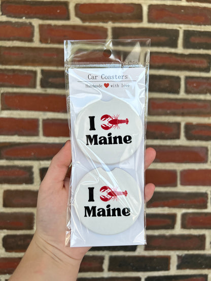 Maine Car Coasters