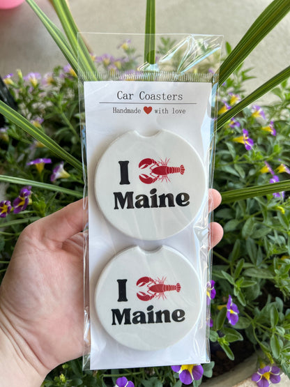 Maine Car Coasters