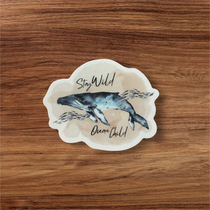 Stay Wild Ocean Child Sticker