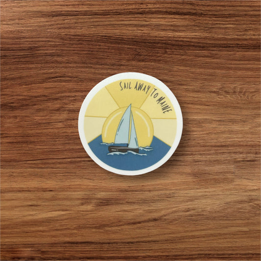 Sail Away Sticker