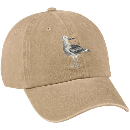 Bird with A Fry Baseball Cap
